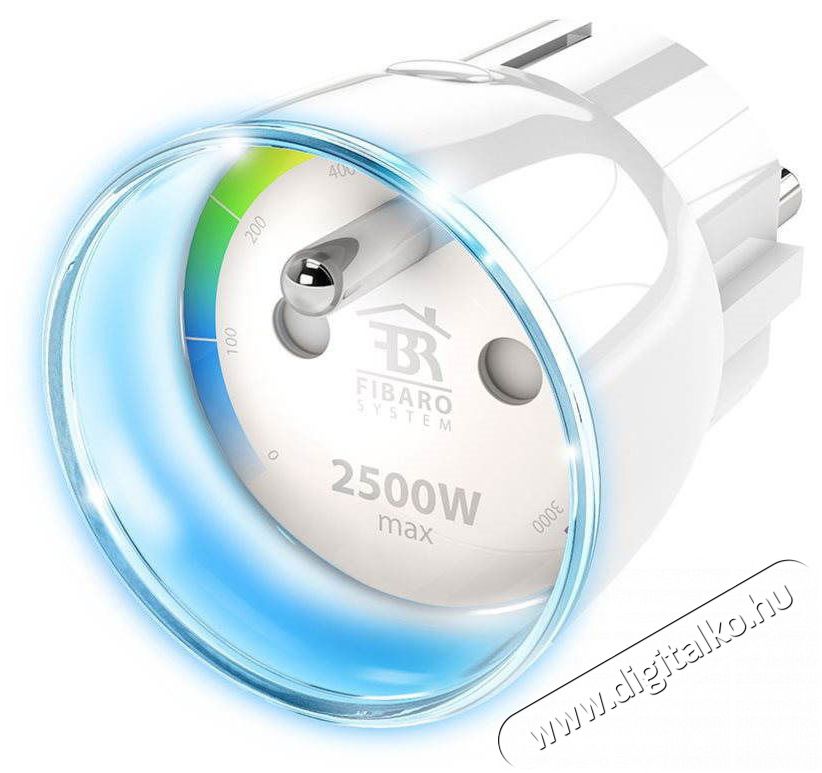 Fibaro vezet&eacute;k n&eacute;lk&uuml;li okoskonnektor H&aacute;ztart&aacute;s / Otthon / K&uuml;lt&eacute;r - Okos otthon - Okos konnektor - 522651