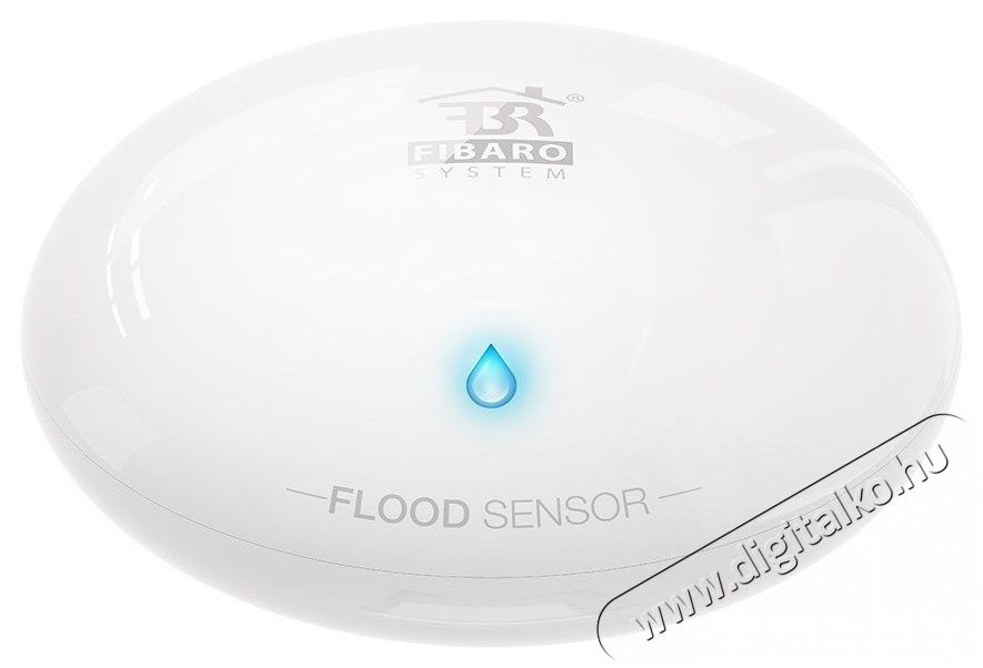 Fibaro Flood Sensor H&aacute;ztart&aacute;s / Otthon / K&uuml;lt&eacute;r - Biztons&aacute;gtechnika - V&iacute;zsziv&aacute;rg&aacute;s &eacute;rz&eacute;kelő - 519445