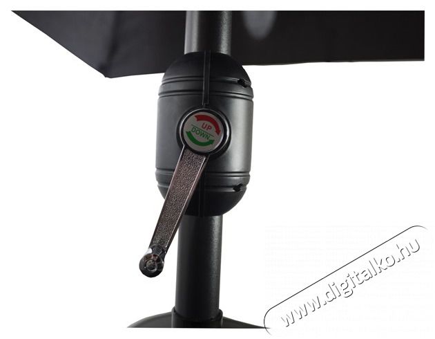 Fieldmann FDZN 5007 f&eacute;mv&aacute;zas fekete sz&iacute;nű napernyő H&aacute;ztart&aacute;s / Otthon / K&uuml;lt&eacute;r - K&uuml;lt&eacute;r / kerti term&eacute;k / grill - Kerti b&uacute;tor - 422977