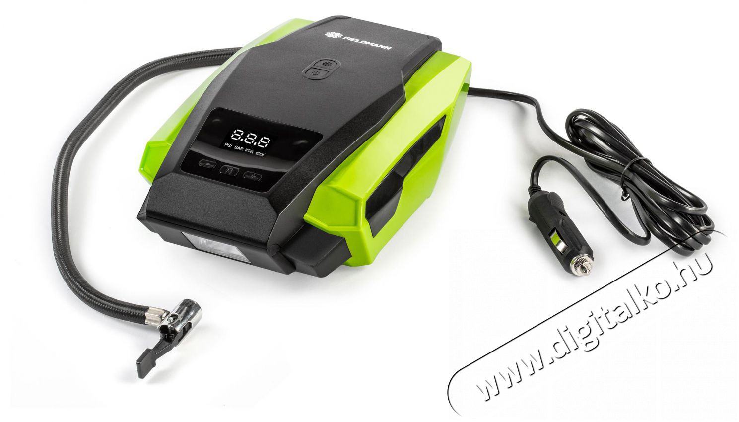 Fieldmann Kompresszor 12V H&aacute;ztart&aacute;s / Otthon / K&uuml;lt&eacute;r - Szersz&aacute;m - Kompresszor - 493588