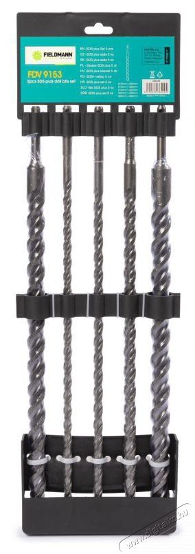 Fieldmann FDV 9153 SDS F&uacute;r&oacute;sz&aacute;rszett 5db H&aacute;ztart&aacute;s / Otthon / K&uuml;lt&eacute;r - Szersz&aacute;m - Kieg&eacute;sz&iacute;tő, tartoz&eacute;k - 495076