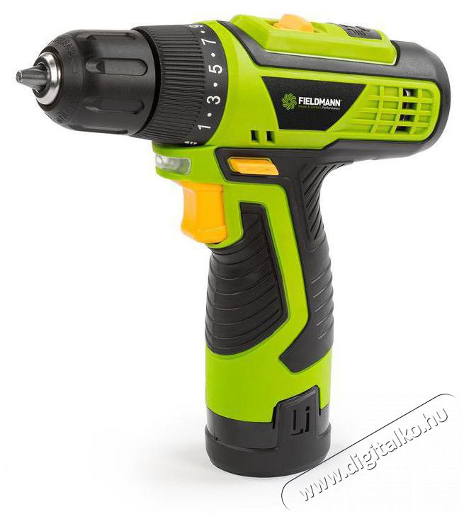 Fieldmann FDV 10250-A F&uacute;r&oacute;-Csavaroz&oacute; 12V H&aacute;ztart&aacute;s / Otthon / K&uuml;lt&eacute;r - Szersz&aacute;m - Akkumul&aacute;toros csavarh&uacute;z&oacute; - 493334