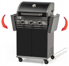 Fieldmann FZG 3006 g&aacute;z grill 3 &eacute;gőfejes H&aacute;ztart&aacute;s / Otthon / K&uuml;lt&eacute;r - K&uuml;lt&eacute;r / kerti term&eacute;k / grill - Kerti grill - 505120
