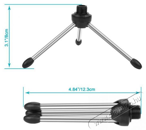 FIFINE K668 Fot&oacute;-Vide&oacute; kieg&eacute;sz&iacute;tők - Mikrofon - Fot&oacute;-vide&oacute; mikrofon - 524775