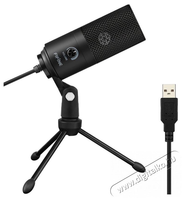 FIFINE K669B Fot&oacute;-Vide&oacute; kieg&eacute;sz&iacute;tők - Mikrofon - Fot&oacute;-vide&oacute; mikrofon - 524770