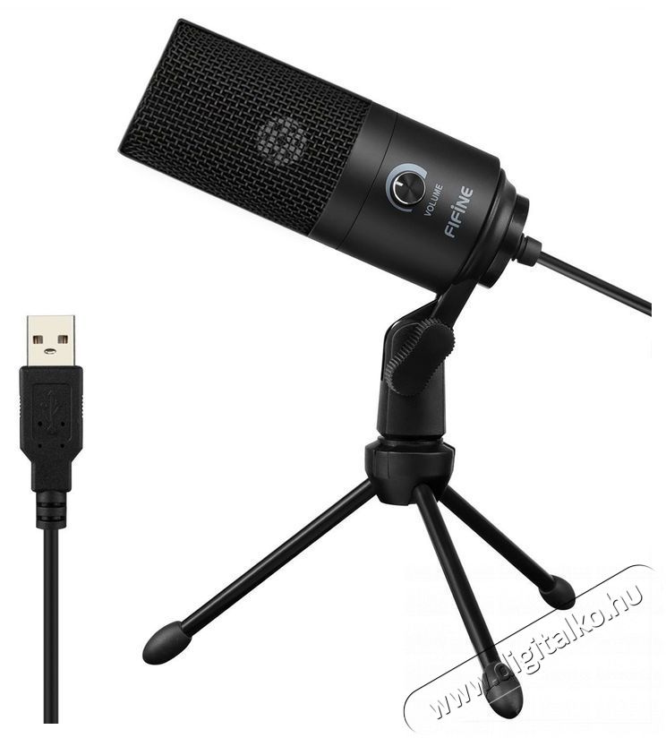 FIFINE K669B Fot&oacute;-Vide&oacute; kieg&eacute;sz&iacute;tők - Mikrofon - Fot&oacute;-vide&oacute; mikrofon - 524770