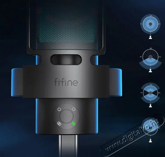 FIFINE A8PLUS Fot&oacute;-Vide&oacute; kieg&eacute;sz&iacute;tők - Mikrofon - Fot&oacute;-vide&oacute; mikrofon - 524764