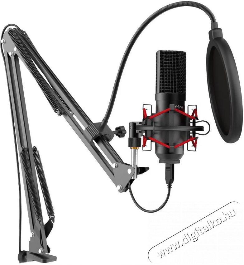 FIFINE T732 Fot&oacute;-Vide&oacute; kieg&eacute;sz&iacute;tők - Mikrofon - Fot&oacute;-vide&oacute; mikrofon - 524761