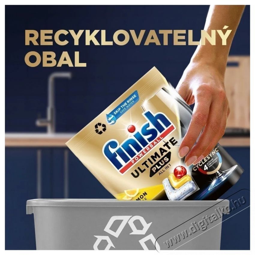 Finish Finish Ultimate Plus All in 1 Lemon, 72 db H&aacute;ztart&aacute;s / Otthon / K&uuml;lt&eacute;r - Tiszt&iacute;t&oacute; / mos&oacute; - Tiszt&iacute;t&oacute;szer - 537803