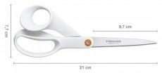 FISKARS 1020412 21 cm feh&eacute;r &aacute;ltal&aacute;nos oll&oacute; Konyhai term&eacute;kek - Konyhai eszk&ouml;z - K&eacute;s / oll&oacute; - 406898
