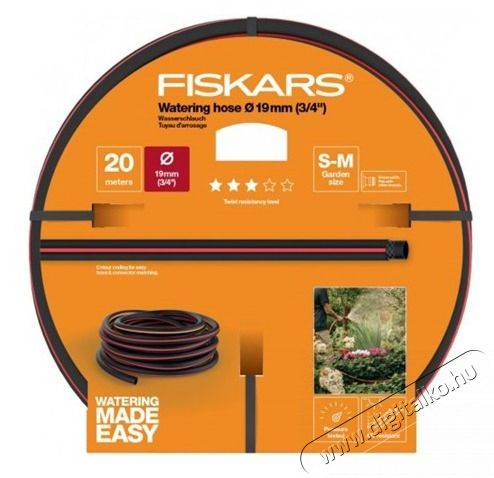 FISKARS 1027109 19 mm 3/4 20 m Q3 locsol&oacute;t&ouml;mlő H&aacute;ztart&aacute;s / Otthon / K&uuml;lt&eacute;r - K&uuml;lt&eacute;r / kerti term&eacute;k / grill - &Ouml;nt&ouml;ző / locsol&oacute; - 449998