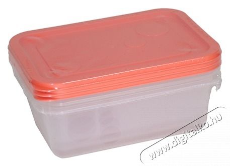 FLAIR 80056 Freezy 1,2L 3 db-os narancs sz&ouml;gletes &eacute;telt&aacute;rol&oacute; hűtődoboz H&aacute;ztart&aacute;s / Otthon / K&uuml;lt&eacute;r - Lak&aacute;sfelszerel&eacute;s - T&aacute;rol&oacute; - 508422