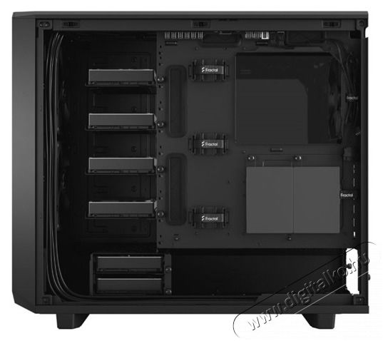 Fractal Design Meshify 2 Fekete s&ouml;t&eacute;t ablakos (T&aacute;p n&eacute;lk&uuml;li) E-ATX h&aacute;z Iroda &eacute;s sz&aacute;m&iacute;t&aacute;stechnika - Egy&eacute;b sz&aacute;m&iacute;t&aacute;stechnikai term&eacute;k - 395874