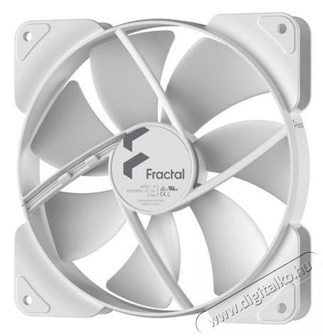Fractal Design 140mm Aspect 14 feh&eacute;r h&aacute;z hűtőventil&aacute;tor Iroda &eacute;s sz&aacute;m&iacute;t&aacute;stechnika - Egy&eacute;b sz&aacute;m&iacute;t&aacute;stechnikai term&eacute;k - 396191