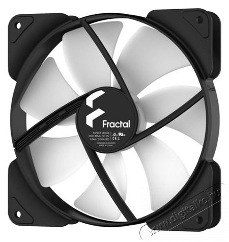 Fractal Design 140mm Aspect 14 RGB fekete h&aacute;z hűtőventil&aacute;tor (3-pack) Iroda &eacute;s sz&aacute;m&iacute;t&aacute;stechnika - Egy&eacute;b sz&aacute;m&iacute;t&aacute;stechnikai term&eacute;k - 460730