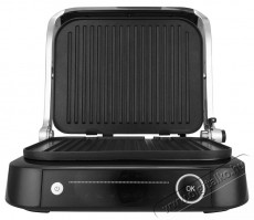 FRAM FEG-2100SSBK elektromos grill, 2100W, 7 program, rozsdamentes ac&eacute;l h&aacute;z Konyhai term&eacute;kek - S&uuml;tő-főzőlap, tűzhely (szabadon&aacute;ll&oacute;) - Mini s&uuml;tő / mini grill / mini konyha - 534274