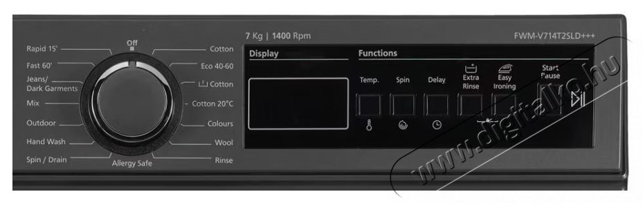FRAM FWM-V714T2SLD+++ Mos&oacute;g&eacute;p H&aacute;ztart&aacute;s / Otthon / K&uuml;lt&eacute;r - Mos&oacute;g&eacute;p / sz&aacute;r&iacute;t&oacute;g&eacute;p - El&ouml;lt&ouml;ltős norm&aacute;l (60cm-ig) mos&oacute;g&eacute;p - 535210