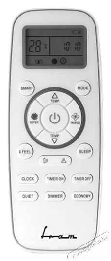 FRAM 9000 BTU Wi-Fi, A++ oszt&aacute;ly&uacute; l&eacute;gkondicion&aacute;l&oacute;, 3 m&eacute;teres szerelők&eacute;szlettel, iFeel funkci&oacute;val, ACF-HS09KITWIFI++, feh&eacute;r sz&iacute;nű H&aacute;ztart&aacute;s / Otthon / K&uuml;lt&eacute;r - Ventil&aacute;tor / L&eacute;gkondicion&aacute;l&oacute; - Split kl&iacute;ma - 536596