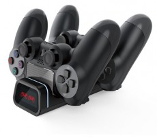 FROGGIEX Dual Charging Dock PS4 T&ouml;ltő&aacute;llom&aacute;s Iroda &eacute;s sz&aacute;m&iacute;t&aacute;stechnika - J&aacute;t&eacute;k konzol - Kieg&eacute;sz&iacute;tő - 394384