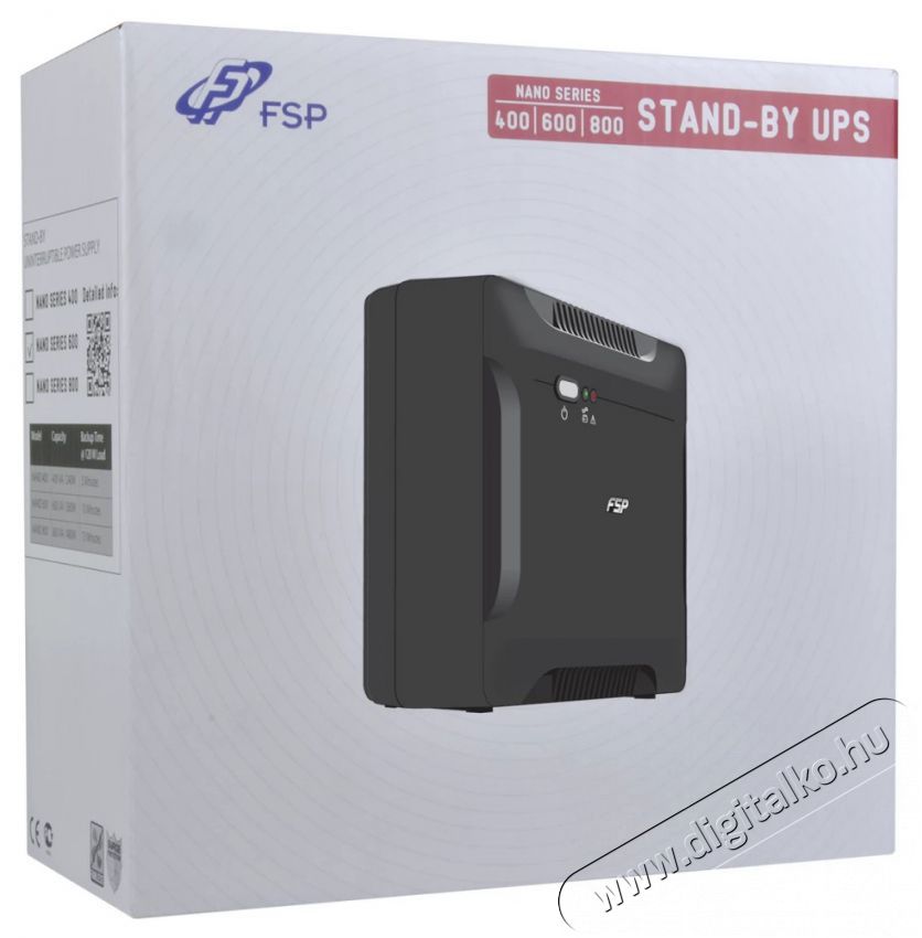 Fsp NANO800 PPF4800305 Sz&uuml;netmentes t&aacute;pegys&eacute;g Fot&oacute;-Vide&oacute; kieg&eacute;sz&iacute;tők - K&aacute;bel - T&aacute;p k&aacute;bel - 383630