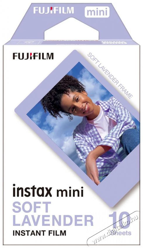 FujiFilm Instax mini film Soft Lavender 10lap/csomag Fot&oacute;-Vide&oacute; kieg&eacute;sz&iacute;tők - Kism&eacute;retű fot&oacute;nyomtat&oacute; - Fot&oacute;pap&iacute;r - 495296