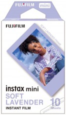 FujiFilm Instax mini film Soft Lavender 10lap/csomag Fot&oacute;-Vide&oacute; kieg&eacute;sz&iacute;tők - Kism&eacute;retű fot&oacute;nyomtat&oacute; - Fot&oacute;pap&iacute;r - 495296