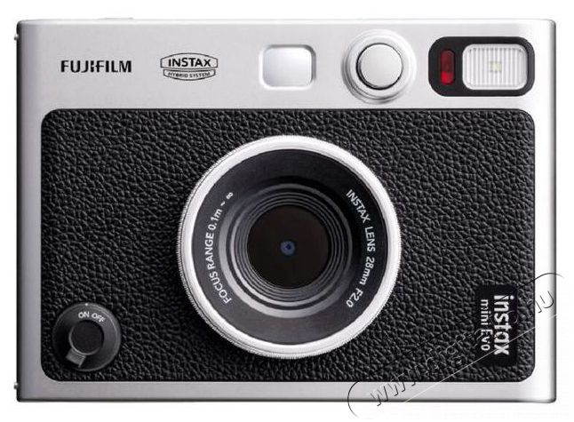 FujiFilm Instax Mini EVO Black F&eacute;nyk&eacute;pezőg&eacute;p / kamera - Kompakt f&eacute;nyk&eacute;pezőg&eacute;p - Okostelefonhoz csatlakoztathat&oacute; f&eacute;nyk&eacute;pezőg&eacute;p - 520127