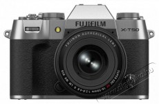 FujiFilm X-T50 ezüst + XF 16-50mm f/2,8-4,8 R LM WR Fényképezőgép / kamera - Kompakt fényképezőgép - Félprofi tudású kompakt - 520103