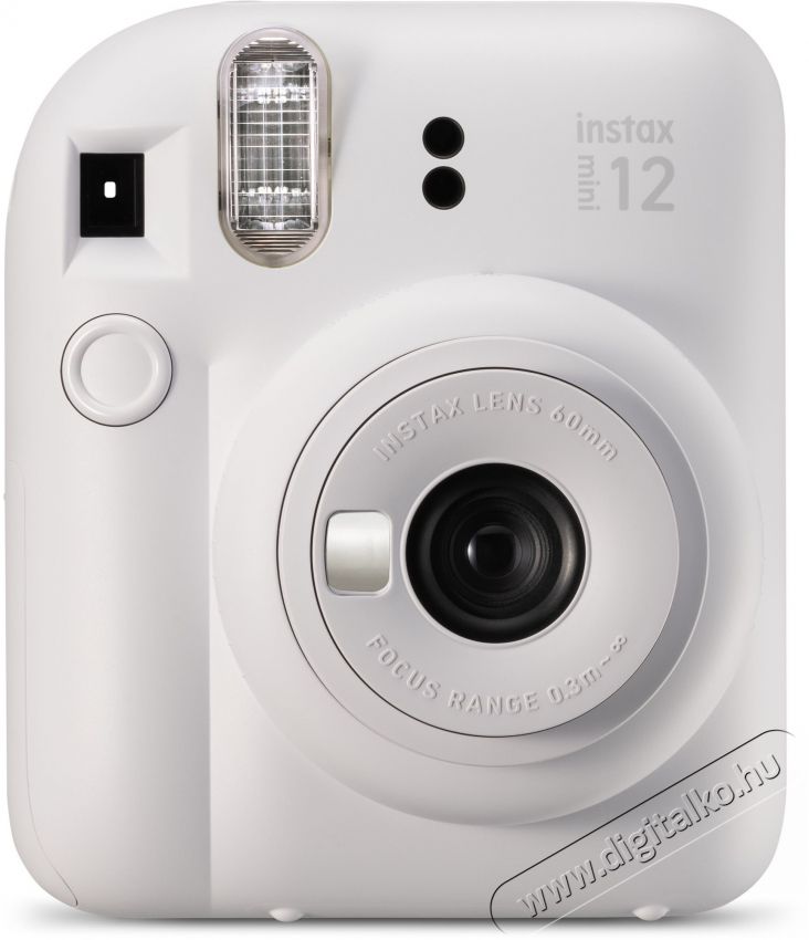 FujiFilm Instax mini 12 Clay White F&eacute;nyk&eacute;pezőg&eacute;p / kamera - Kompakt f&eacute;nyk&eacute;pezőg&eacute;p - Anal&oacute;g f&eacute;nyk&eacute;pezőg&eacute;p - 519997