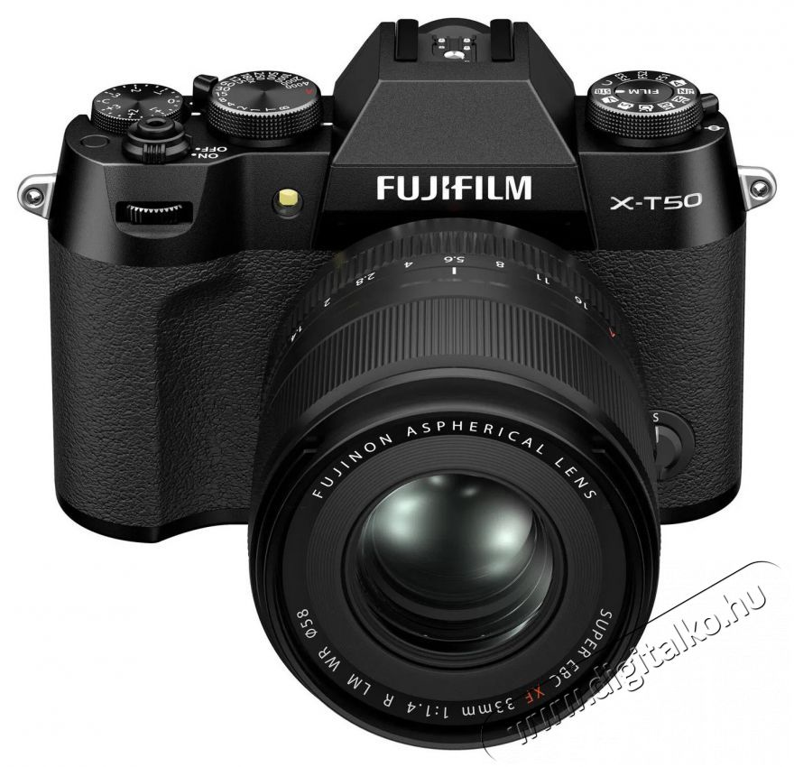 FujiFilm X-T50 fekete v&aacute;z digit&aacute;lis f&eacute;nyk&eacute;pezőg&eacute;p F&eacute;nyk&eacute;pezőg&eacute;p / kamera - Kompakt f&eacute;nyk&eacute;pezőg&eacute;p - Norm&aacute;l tud&aacute;s&uacute; kompakt - 520058