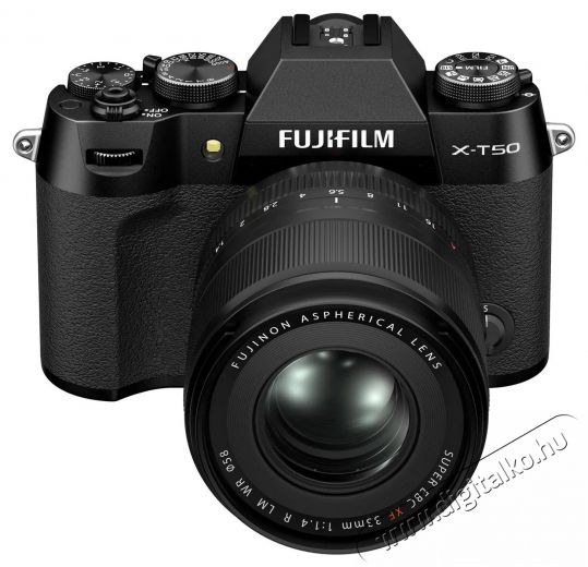 FujiFilm X-T50 fekete v&aacute;z digit&aacute;lis f&eacute;nyk&eacute;pezőg&eacute;p F&eacute;nyk&eacute;pezőg&eacute;p / kamera - Kompakt f&eacute;nyk&eacute;pezőg&eacute;p - Norm&aacute;l tud&aacute;s&uacute; kompakt - 520058