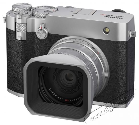 FujiFilm GFX 100RF Silver F&eacute;nyk&eacute;pezőg&eacute;p / kamera - Kompakt f&eacute;nyk&eacute;pezőg&eacute;p - Norm&aacute;l tud&aacute;s&uacute; kompakt - 520055