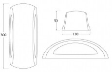 Fumagalli FRANCY LED 6W 4K E27 k&uuml;lt&eacute;ri falil&aacute;mpa - fekete (1A1.000.000.AYF1L) H&aacute;ztart&aacute;s / Otthon / K&uuml;lt&eacute;r - Vil&aacute;g&iacute;t&aacute;s / elektromoss&aacute;g - Kerti / k&uuml;lt&eacute;ri l&aacute;mpa - 369564