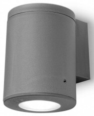 Fumagalli FRANCA 90 1L LED 3,5W GU10 kültéri falilámpa - szürke (3A7.002.000.LXU1K) Háztartás / Otthon / Kültér - Világítás / elektromosság - Kerti / kültéri lámpa - 369559
