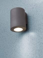 Fumagalli FRANCA 90 1L LED 3,5W GU10 k&uuml;lt&eacute;ri falil&aacute;mpa - sz&uuml;rke (3A7.002.000.LXU1K) H&aacute;ztart&aacute;s / Otthon / K&uuml;lt&eacute;r - Vil&aacute;g&iacute;t&aacute;s / elektromoss&aacute;g - Kerti / k&uuml;lt&eacute;ri l&aacute;mpa - 369559