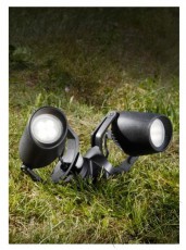 Fumagalli MINITOMMY EL 2L GU10/12W fekete LED reflektor CCT &aacute;ll&iacute;that&oacute; sz&iacute;nhőm&eacute;rs&eacute;kletű f&eacute;nyforr&aacute;ssal H&aacute;ztart&aacute;s / Otthon / K&uuml;lt&eacute;r - Vil&aacute;g&iacute;t&aacute;s / elektromoss&aacute;g - Kerti / k&uuml;lt&eacute;ri l&aacute;mpa - 388362