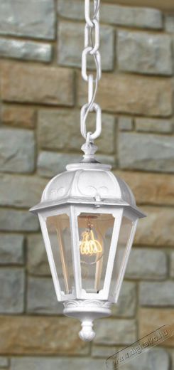 Fumagalli SICHEM/SABA k&uuml;lt&eacute;ri f&uuml;ggeszt&eacute;k E27 - feh&eacute;r (K22.120.000.WXE27) H&aacute;ztart&aacute;s / Otthon / K&uuml;lt&eacute;r - Vil&aacute;g&iacute;t&aacute;s / elektromoss&aacute;g - Kerti / k&uuml;lt&eacute;ri l&aacute;mpa - 369645