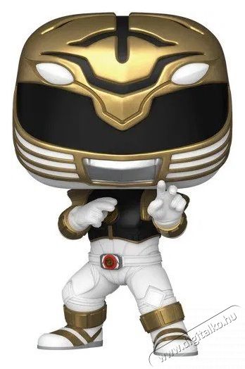 Funko POP! Movies  Mighty Morphin Power Rangers - White Ranger H&aacute;ztart&aacute;s / Otthon / K&uuml;lt&eacute;r - J&aacute;t&eacute;k / Sport - J&aacute;t&eacute;kfigura - 531793