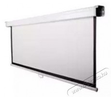 FUNSCREEN Rollo 4:3 138cm&times;180cm rol&oacute;s fali vet&iacute;tőv&aacute;szon Tv kieg&eacute;sz&iacute;tők - Vet&iacute;tőv&aacute;szon - 479012