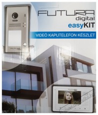 Futura Digital FUTURA easyKIT &Uacute;J - (VDK-43307C) - 1 lak&aacute;sos sz&iacute;nes videokaputelefon szett H&aacute;ztart&aacute;s / Otthon / K&uuml;lt&eacute;r - Biztons&aacute;gtechnika - Kieg&eacute;sz&iacute;tő - 394509