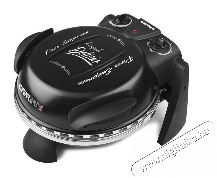G3 Ferrari G1000610 Evo elektromos pizzas&uuml;tő - fekete Konyhai term&eacute;kek - Konyhai kisg&eacute;p (s&uuml;t&eacute;s / főz&eacute;s / hűt&eacute;s / &eacute;telk&eacute;sz&iacute;t&eacute;s) - Konyhai k&uuml;l&ouml;nlegess&eacute;g - 352665