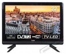 Gaba GLV-2201 LED telev&iacute;zi&oacute; Telev&iacute;zi&oacute;k - LED telev&iacute;zi&oacute; - 1080p Full HD felbont&aacute;s&uacute; - 499091
