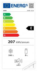 Gaba GHNF-161W No-Frost Fagyaszt&oacute;szekr&eacute;ny Konyhai term&eacute;kek - Hűtő, fagyaszt&oacute; (szabadon&aacute;ll&oacute;) - Fagyaszt&oacute;szekr&eacute;ny - 499681