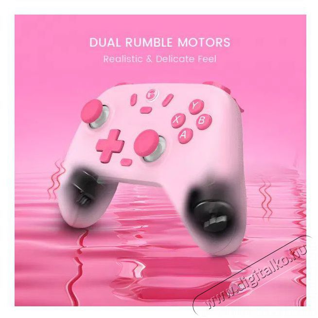 GameSir Nova Lite Multiplatform Gaming Controller - Blush Pink Iroda &eacute;s sz&aacute;m&iacute;t&aacute;stechnika - J&aacute;t&eacute;k konzol - Kontroller - 528948