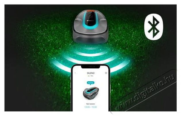 Gardena 15010-32 SILENO city 600m2 robotfűny&iacute;r&oacute; H&aacute;ztart&aacute;s / Otthon / K&uuml;lt&eacute;r - K&uuml;lt&eacute;r / kerti term&eacute;k / grill - Fűny&iacute;r&oacute; / gyeplaz&iacute;t&oacute; - 414964