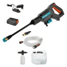 Gardena AquaClean 24/18V P4A Pr&eacute;mium magasnyom&aacute;s&uacute; mos&oacute; k&eacute;szlet H&aacute;ztart&aacute;s / Otthon / K&uuml;lt&eacute;r - Tiszt&iacute;t&oacute; / mos&oacute; - Nagynyom&aacute;s&uacute; mos&oacute; - 443617