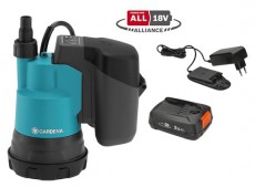 Gardena 2000/2 18V P4A tiszta vízhez akkumulátoros merülőszivattyú Háztartás / Otthon / Kültér - Kültér / kerti termék / grill - Szivattyú - 448362
