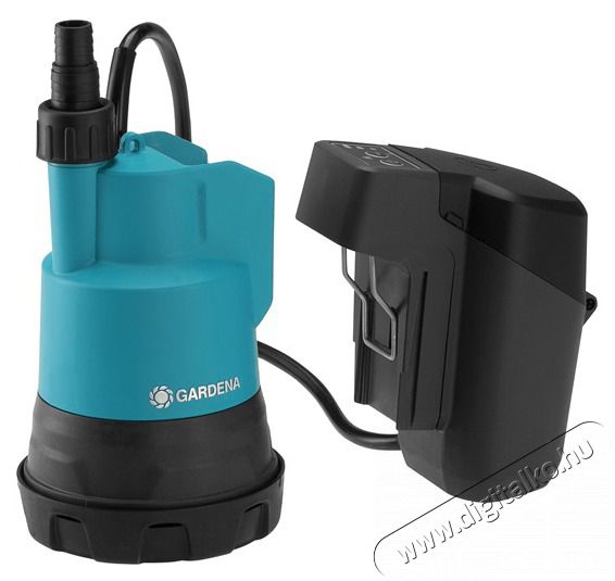 Gardena 2000/2 18V P4A tiszta v&iacute;zhez akkumul&aacute;toros mer&uuml;lőszivatty&uacute; H&aacute;ztart&aacute;s / Otthon / K&uuml;lt&eacute;r - K&uuml;lt&eacute;r / kerti term&eacute;k / grill - Szivatty&uacute; - 448362