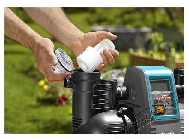 Gardena Comfort 5000/5E LCD h&aacute;ztart&aacute;si automata szivatty&uacute; H&aacute;ztart&aacute;s / Otthon / K&uuml;lt&eacute;r - K&uuml;lt&eacute;r / kerti term&eacute;k / grill - Szivatty&uacute; - 449916
