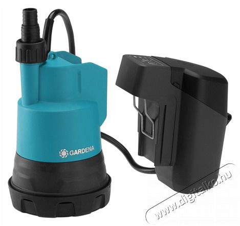 Gardena 14600-55 AKKUMUL&Aacute;TOROS MER&Uuml;LŐSZIVATTY&Uacute; TISZTA V&Iacute;ZHEZ 2000/2 18V P4A AKKUMUL&Aacute;TOR N&Eacute;LK&Uuml;L H&aacute;ztart&aacute;s / Otthon / K&uuml;lt&eacute;r - K&uuml;lt&eacute;r / kerti term&eacute;k / grill - Szivatty&uacute; - 464966